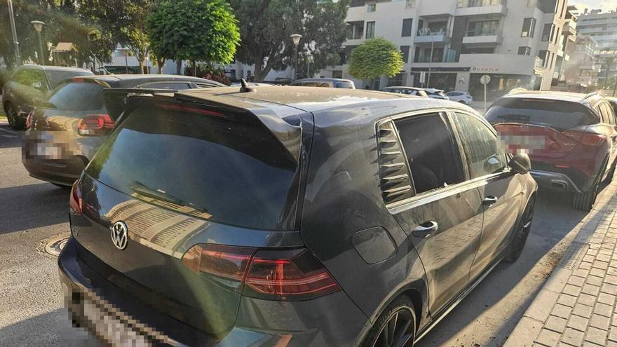 La cámara interior de un coche permite a la Guardia Civil identificar al autor de un robo en El Campello