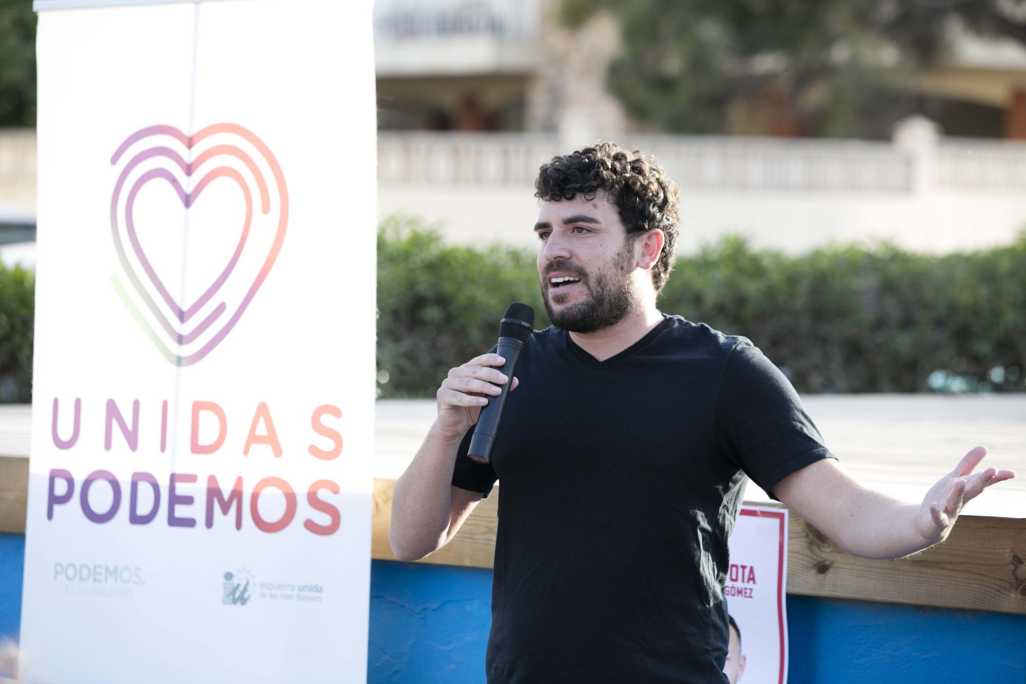 Galería de imágenes del mitin de cierre de campaña de Podemos en Ibiza