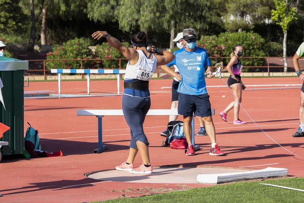 Campeonato regional de atletismo. Primera jornada