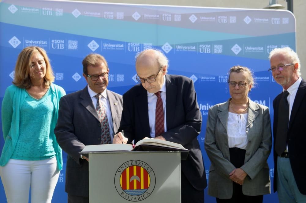 Oriol Bonnín, doctor honoris causa de la UIB