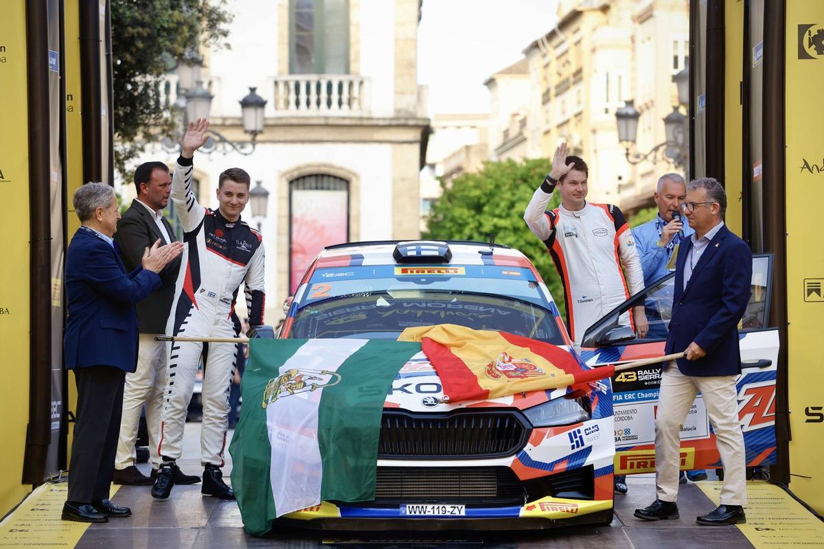 La salida oficial del Rally Andalucía Sierra Morena 2026, en imágenes