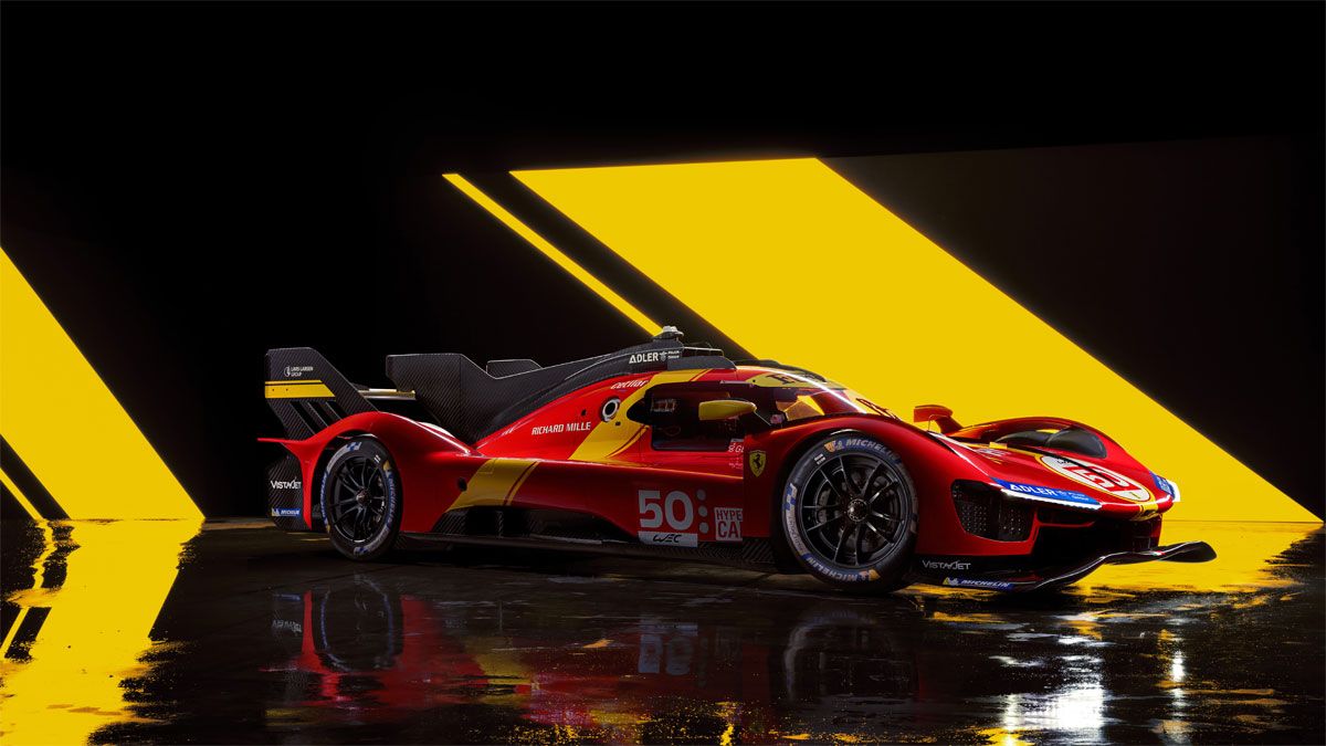 499P es el nombre del nuevo Hypercar de Ferrari para Le Mans