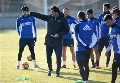 Entrenamiento del Real Zaragoza