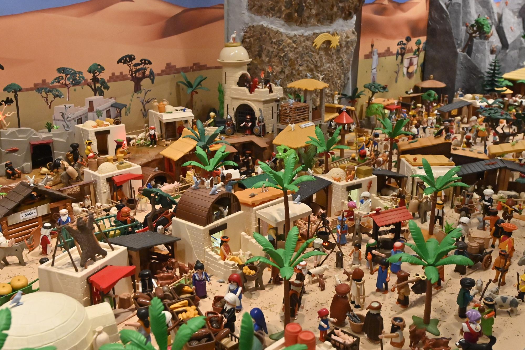 Todos los detalles del belén monumental de Playmobil de Vila-real