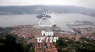 El tiempo en Poio: previsión meteorológica para hoy, sábado 21 de junio