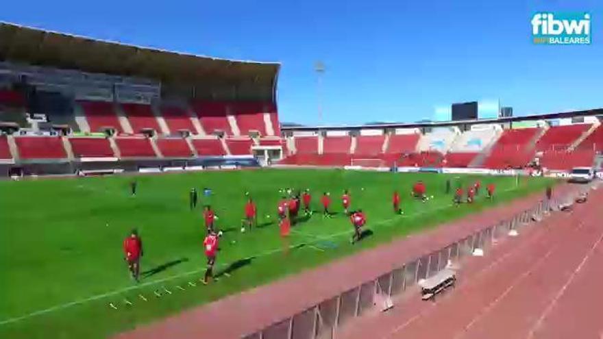 Real Mallorca: Training aus dem Blickwinkel einer Drohne