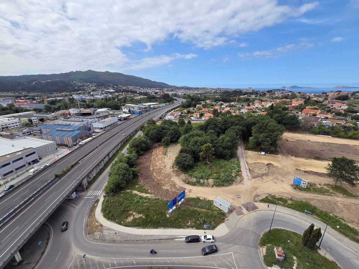 Lugar donde se ubicará el futuro IES de Navia «Domingo Villar»