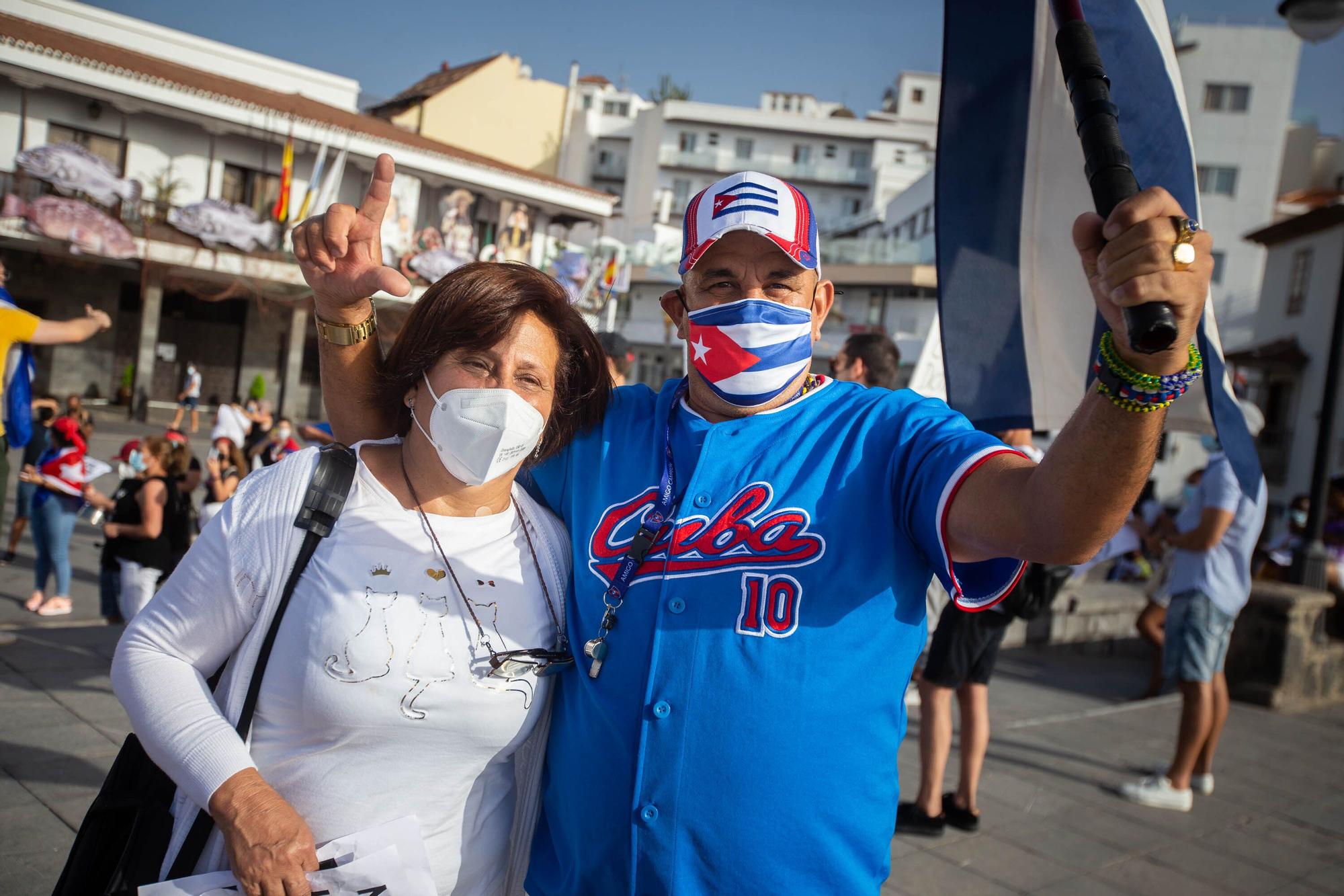 Manifestación por una Cuba libre