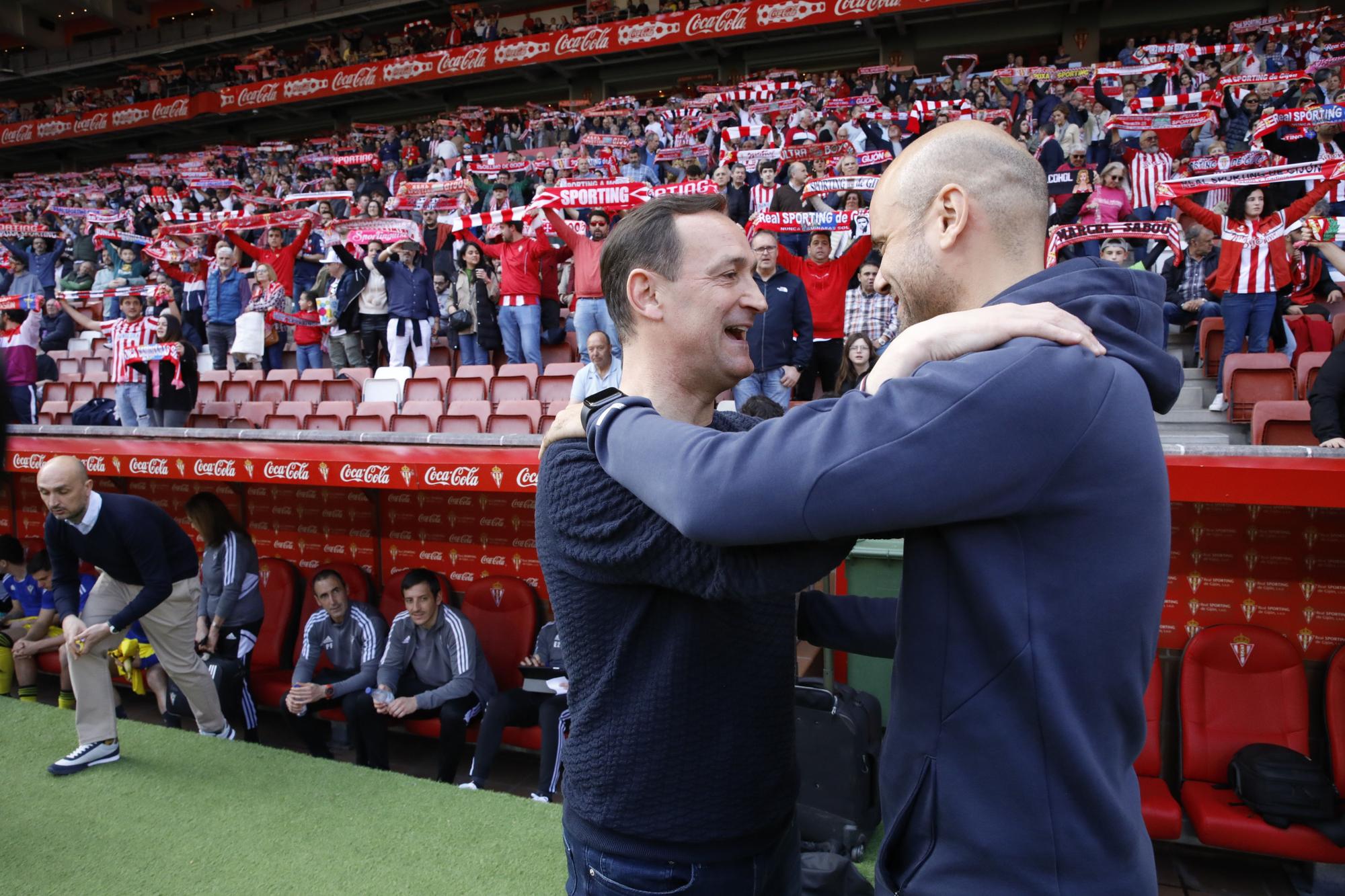 En imágenes: Así fue el partido entre Sporting y Mirandés en El Molinón