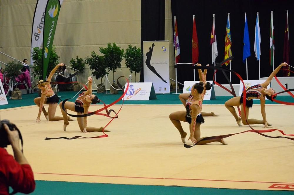 Campeonato de Gimnasia Rítmica: sábado por la tarde