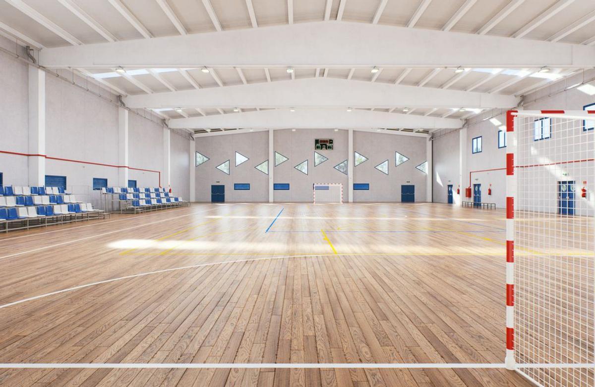 Imagen interior del pabellón deportivo. | AYUNTAMIENTO DE LOS ALCÁZARES