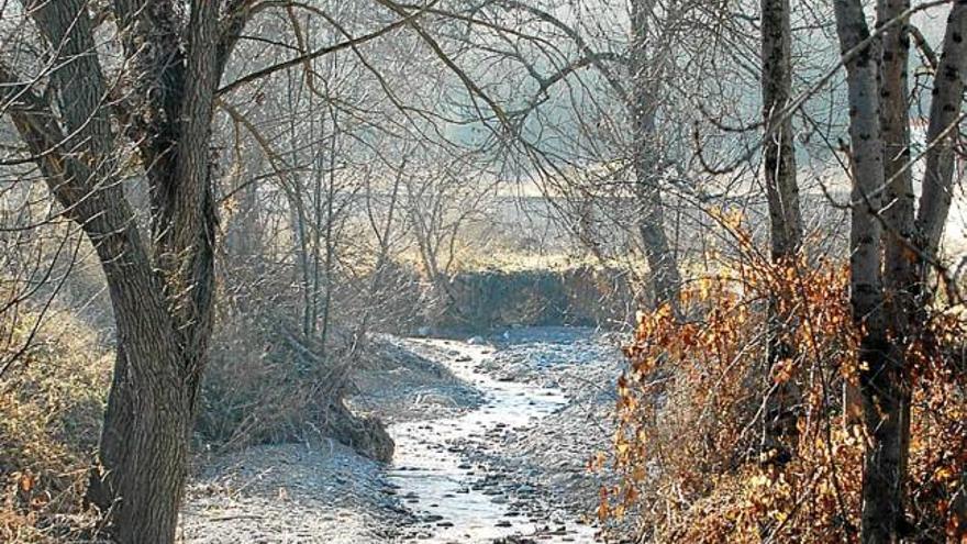 El torrent de la vall de Pi, que va provocar les esllavissades a la pista