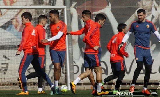 Entrenamiento del Valencia CF