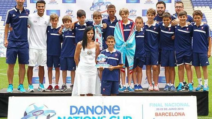 El Celta alevín logra la tercera plaza en la Copa Danone