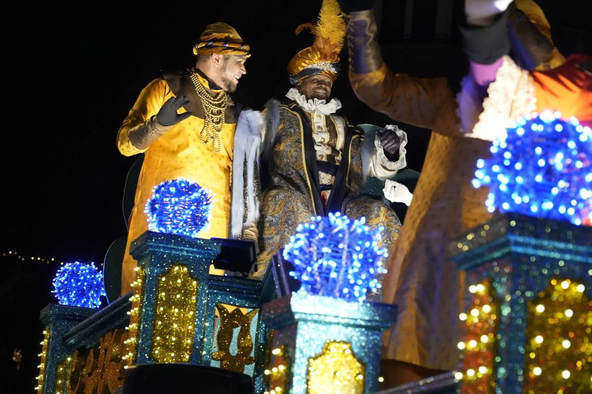 Un momento de la cabalgata de reyes de Zamora de 2026.