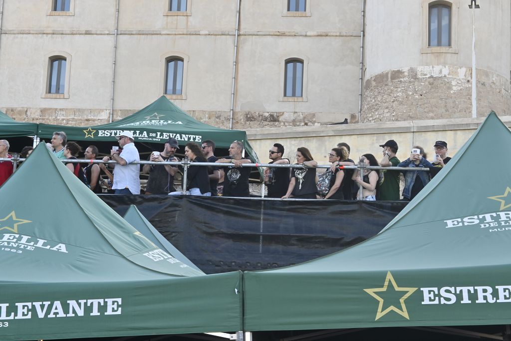 Ambiente de la segunda jornada del Rock Imperium Festival en Cartagena