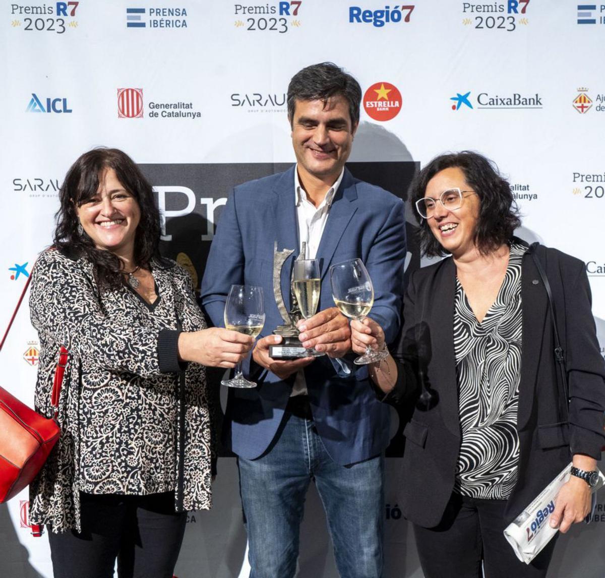 Glòria Domínguez, Antoni Trasobares i Judit Gispert  | OSCAR BAYONA