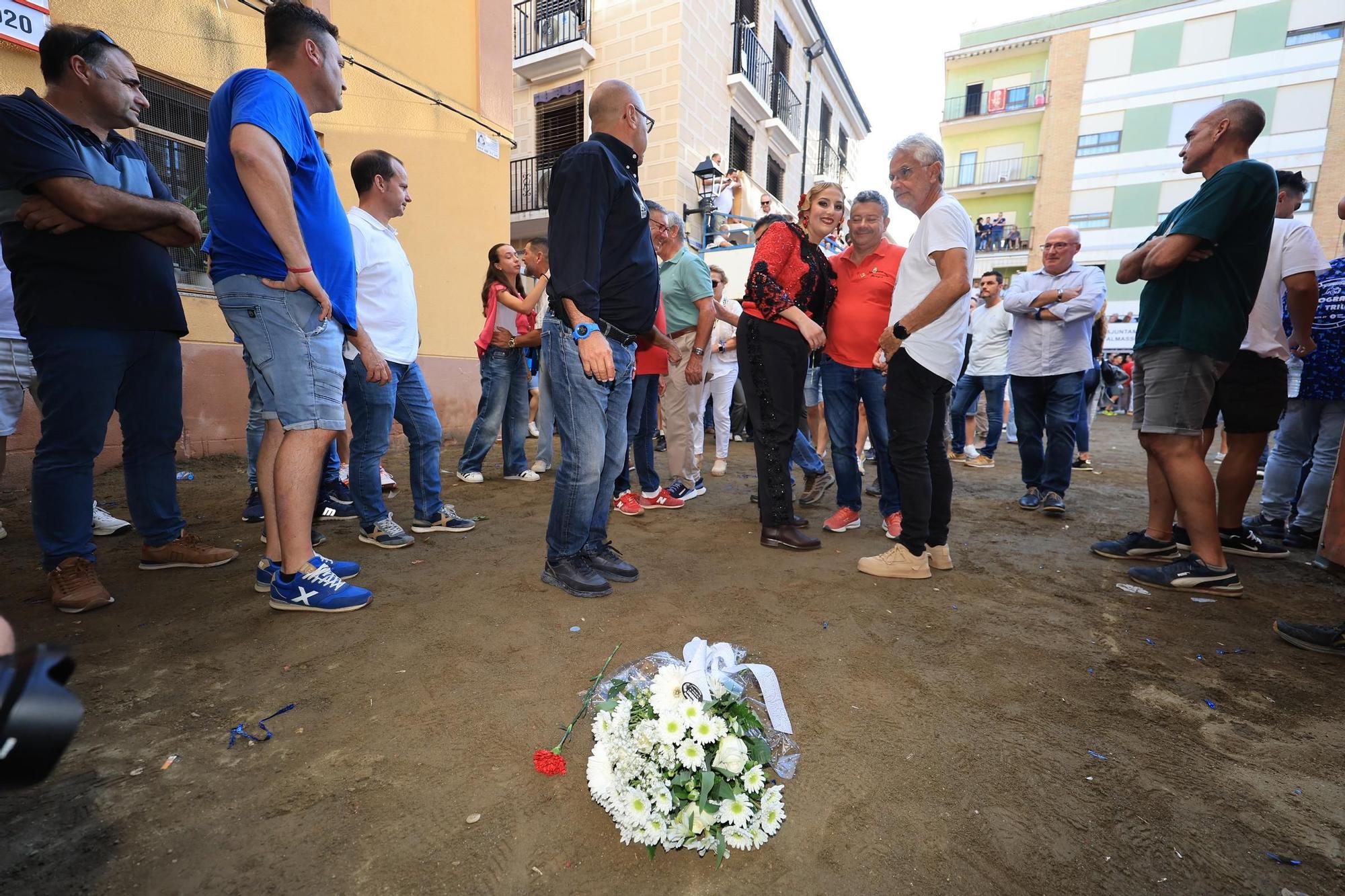 Las imágenes del primer encierro y de las exhibiciones taurinas de las fiestas de Almassora