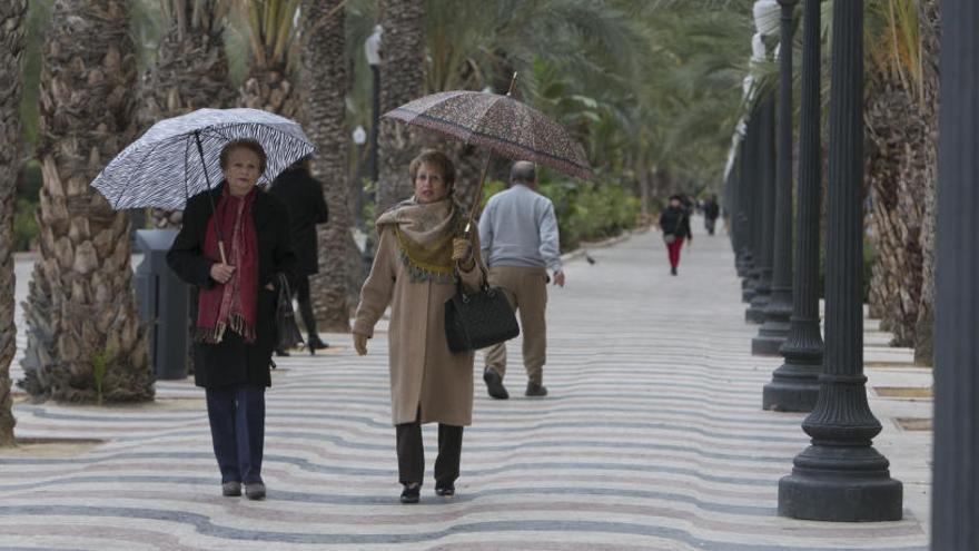 Lluvia en la parte central del día y temperaturas sin grandes cambios