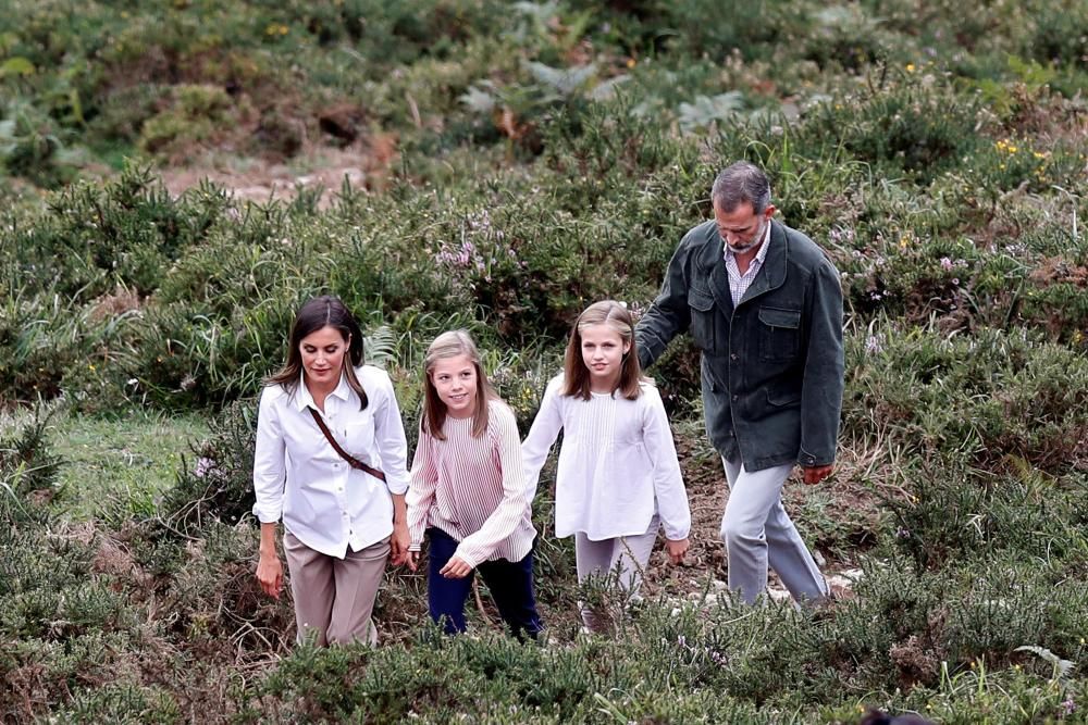 La familia real visita Los Lagos