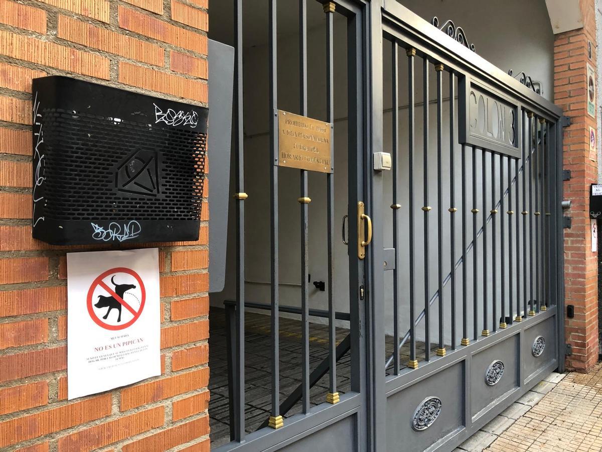 Fachada del 3 de Colón.