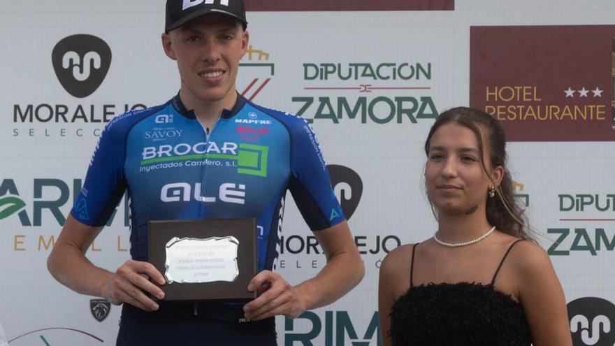 Tom Martín, el más combativo de la Vuelta a Zamora