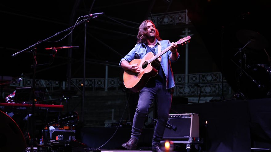 Concierto en Gijón de Andrés Suárez, en el festival Metrópoli