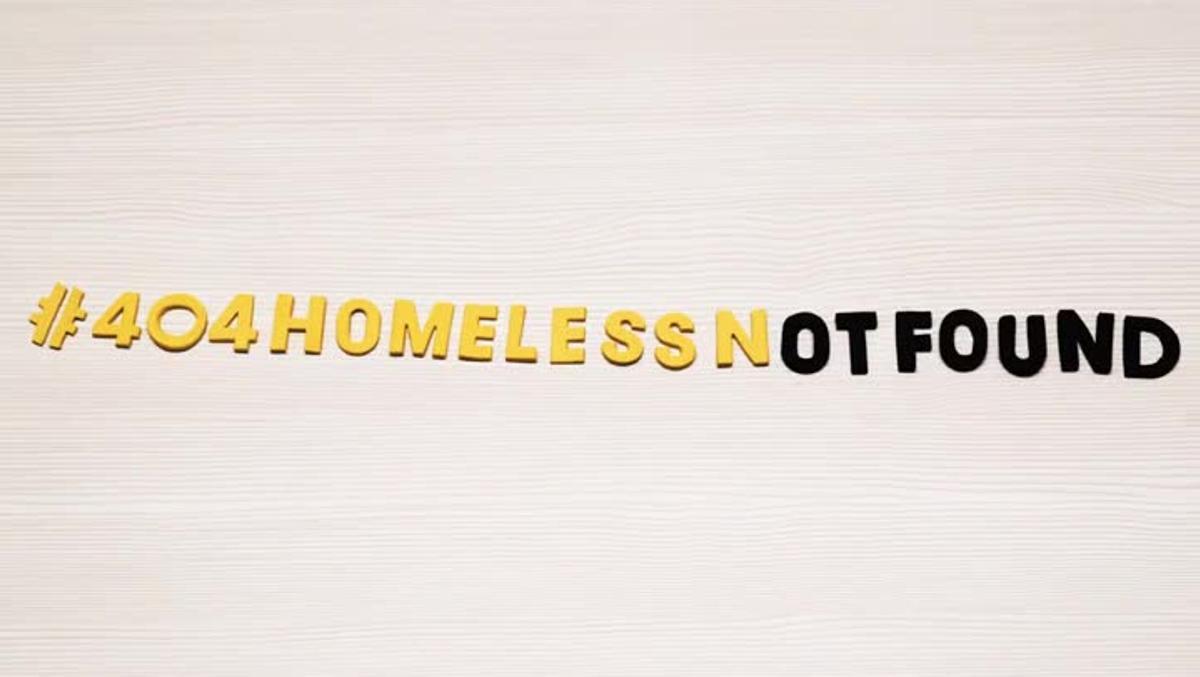 Vídeo promocional de #404HomelessNotFound, la nova campanya del Centre d’Acollida Assís.