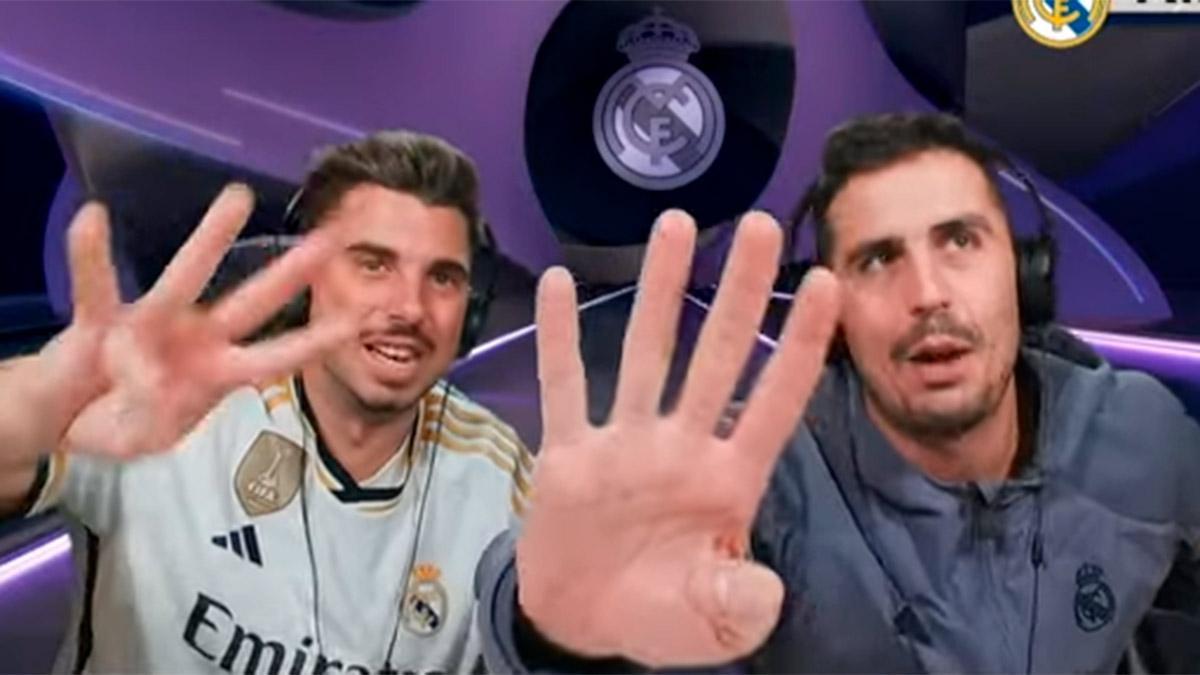 Uno, dos, tres y cuatro dedos a cámara: la reacción de Real Madrid TV que duele al barcelonismo