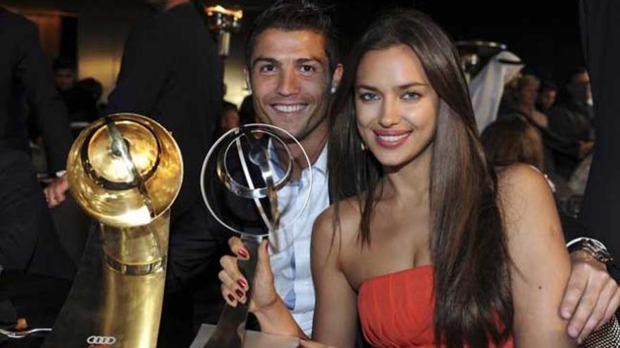 Cristiano Ronaldo, junto a su actual pareja.