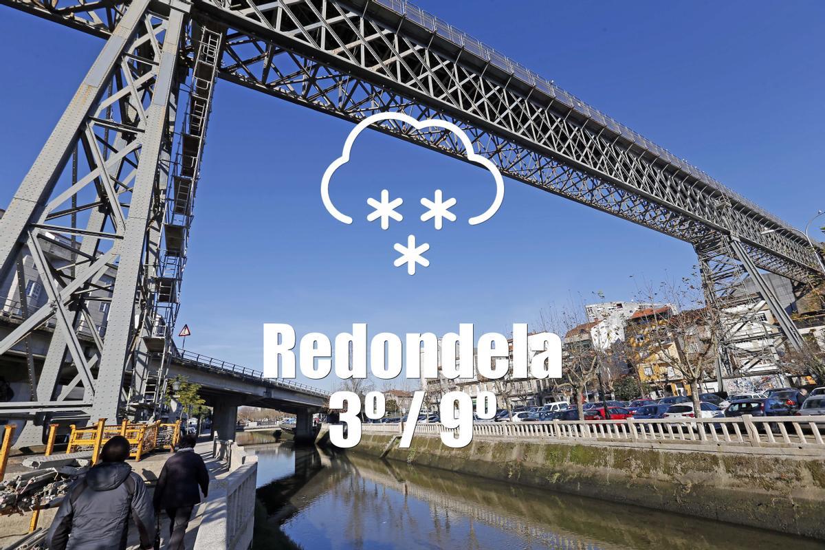 El tiempo en Redondela: previsión meteorológica para hoy, viernes 23 de enero