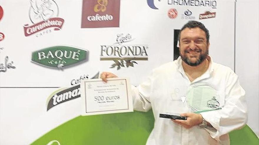 Melchor Bollero gana el campeonato de baristas andaluz en dos modalidades