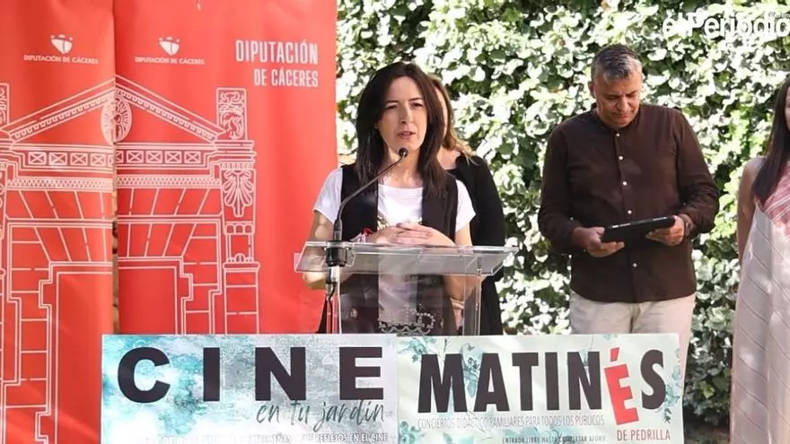 Vídeo | La Diputación de Cáceres presenta 'Cine en tu jardín'