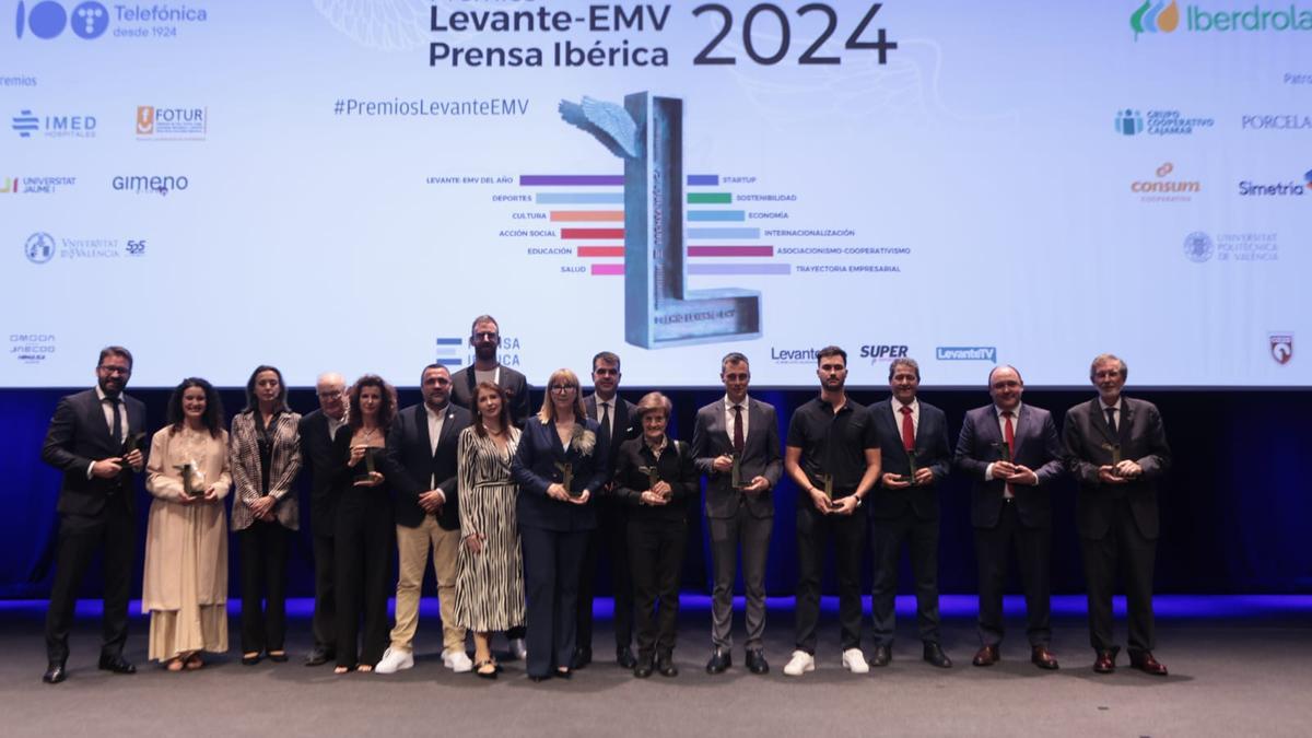 La gala de los Premios Levante-EMV, en imágenes