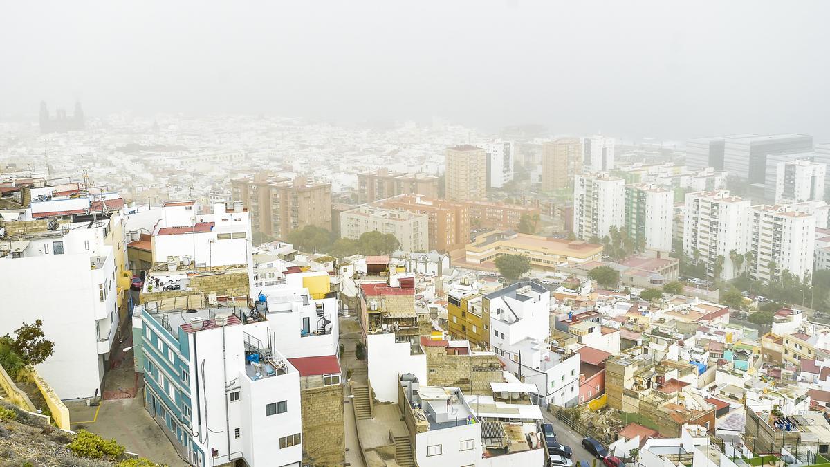 Calima en Las Palmas de Gran Canaria