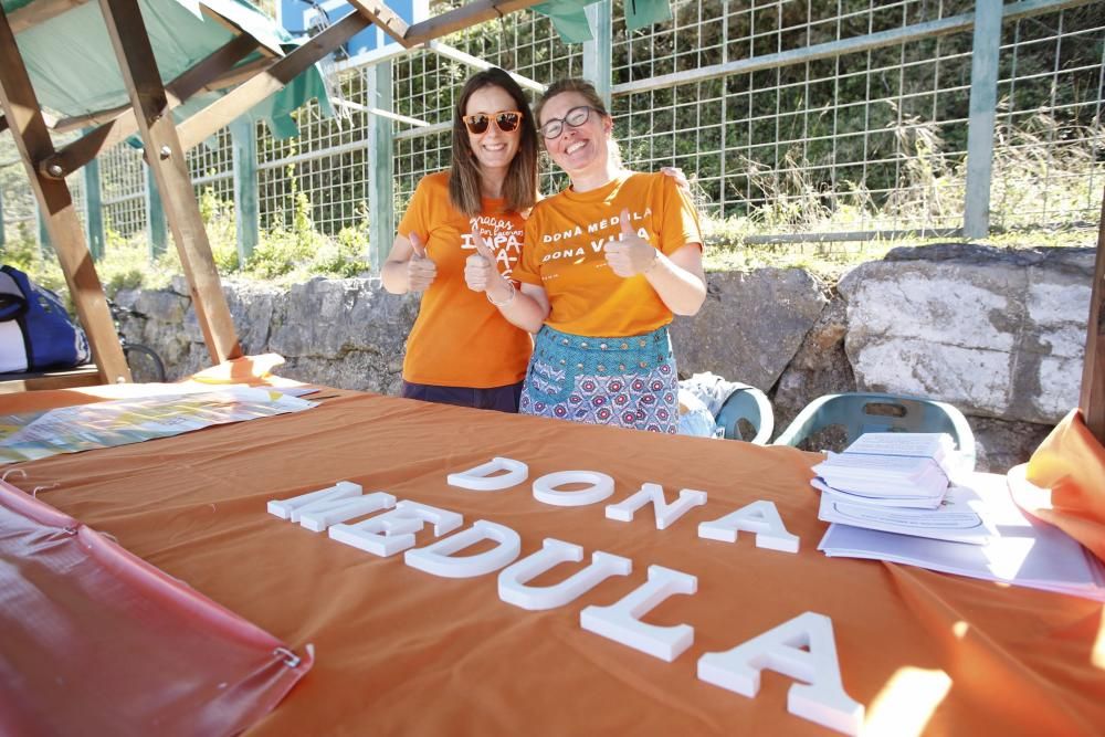 Participantes en la jornada solidaria.