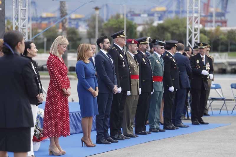 Celebración del día de la Policía Nacional en València