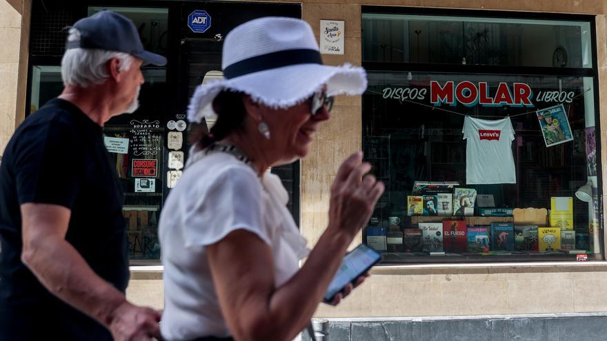 Escaparate de una tienda en Madrid.