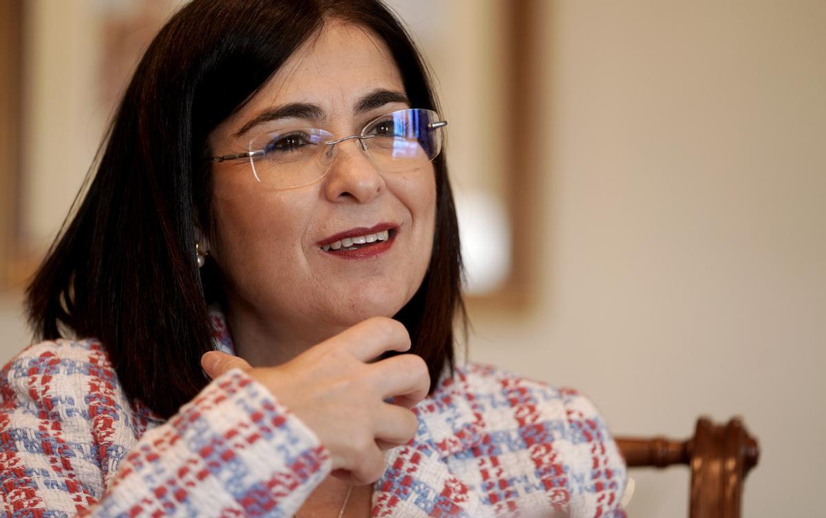 La ministra de Sanidad, Carolina Darias.