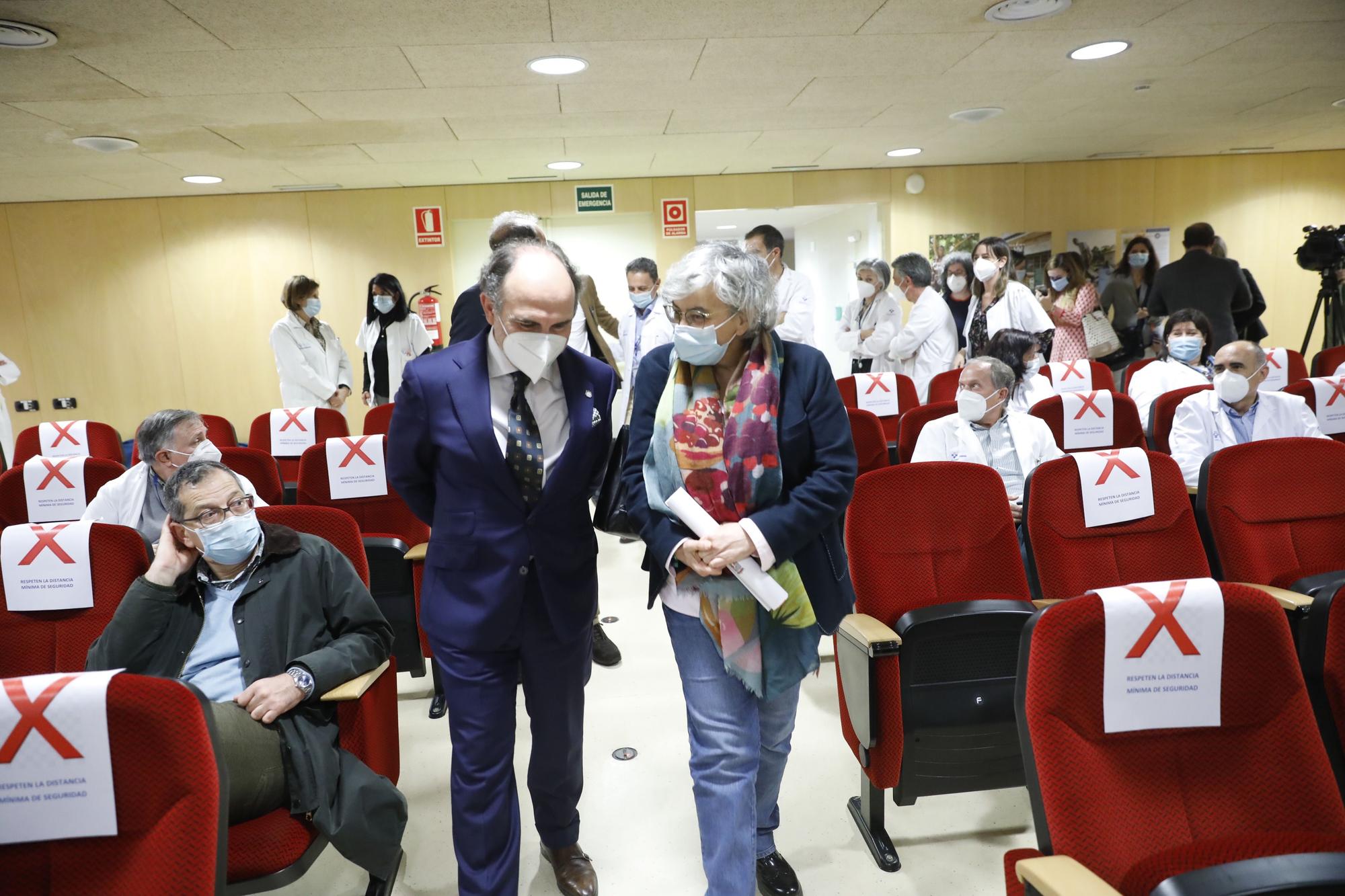 Celebración del Día de la Enfermería en el Hospital de Cabueñes