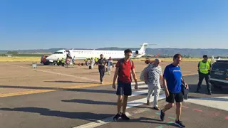 Dos compañías operan por primera vez desde hoy en el aeropuerto de Córdoba a la espera de Vueling
