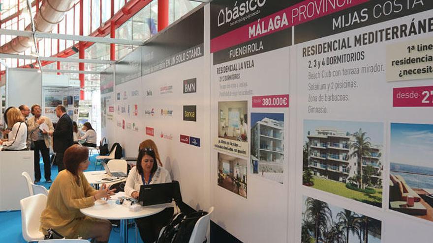 Una imagen de la última edición del salón inmobiliario SIMed de Málaga.