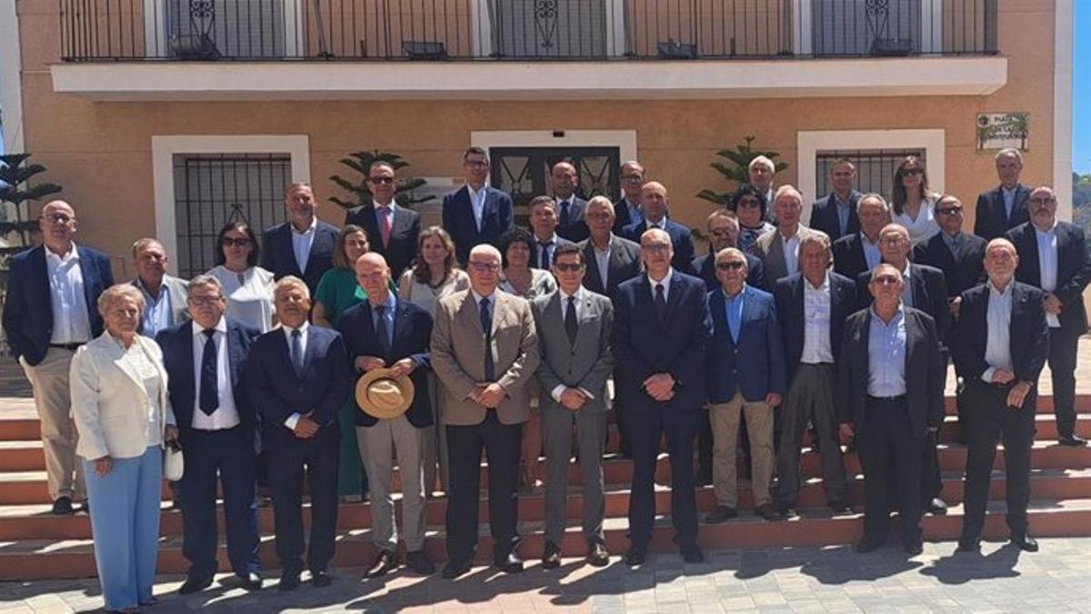 Encuentro de jueces de paz que tuvo lugar hace unos meses en el municipio de Villanueva del Río Segura.