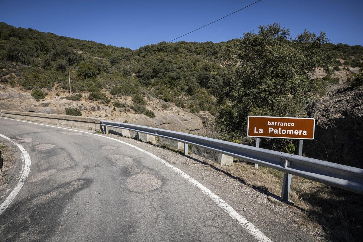 Así es la zona donde se encontó el cuerpo de María Paloma