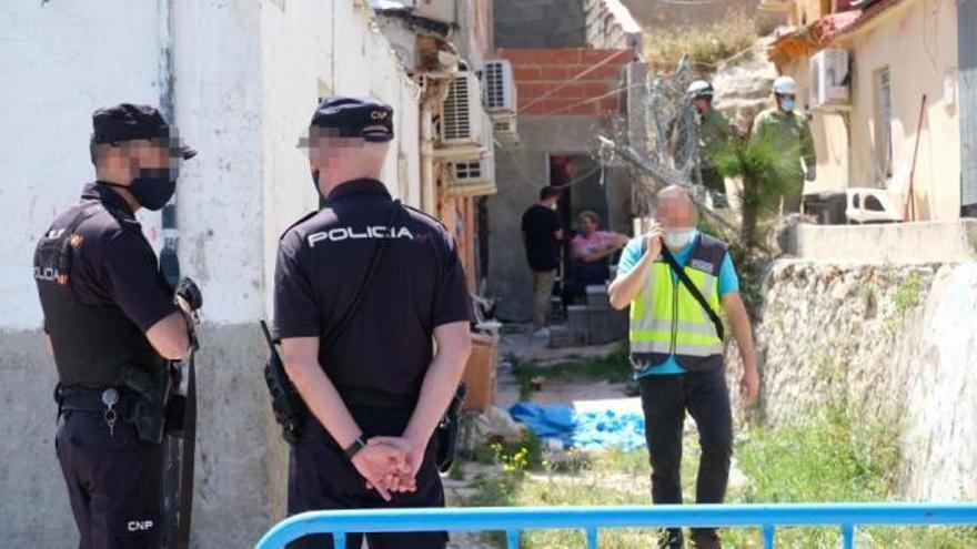 Plantaciones de marihuana en la Tafalera de Elda, un piso de lujo en Benidorm y un búnker en Elche