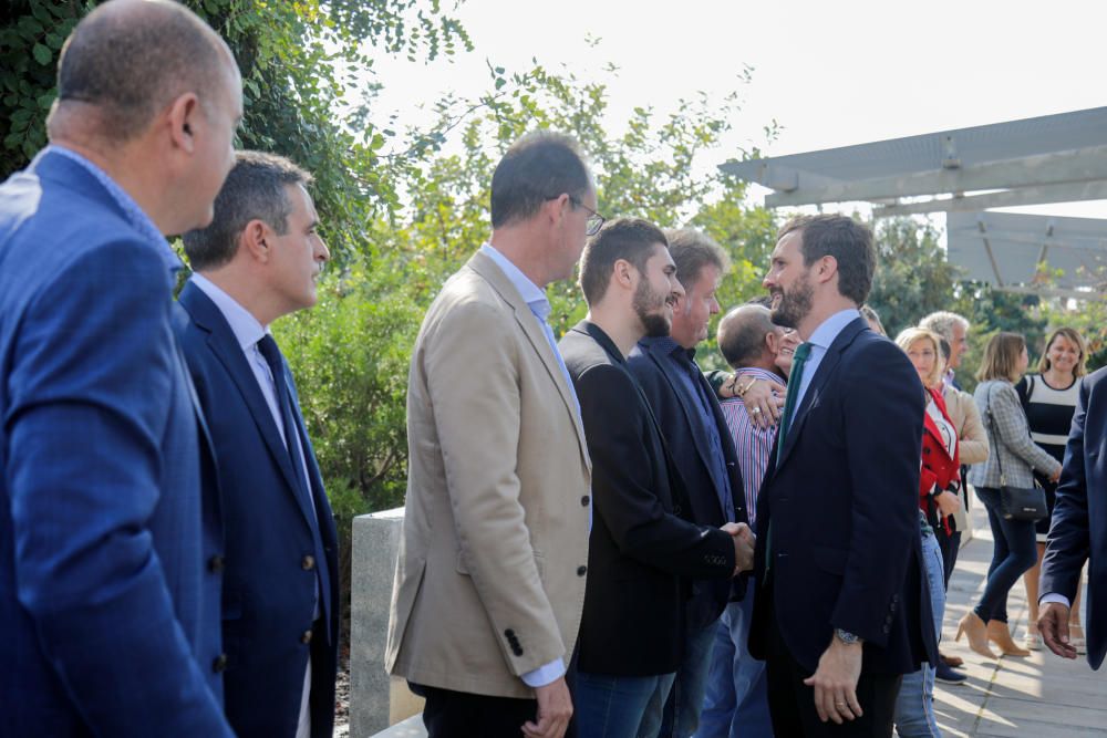 Pablo Casado en su mitin de campaña celebrado en Palma