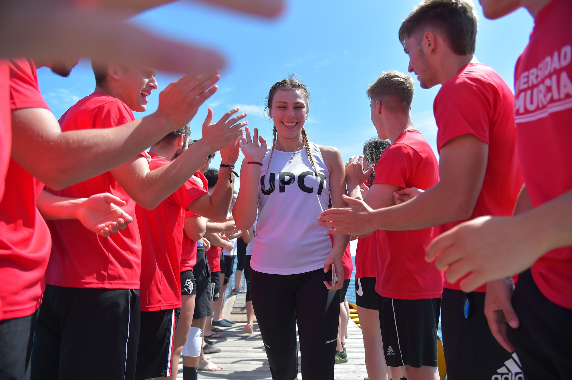 Así ha sido el campeonato de piragüismo Interuniversidad Playa Barnuevo en San Pedro