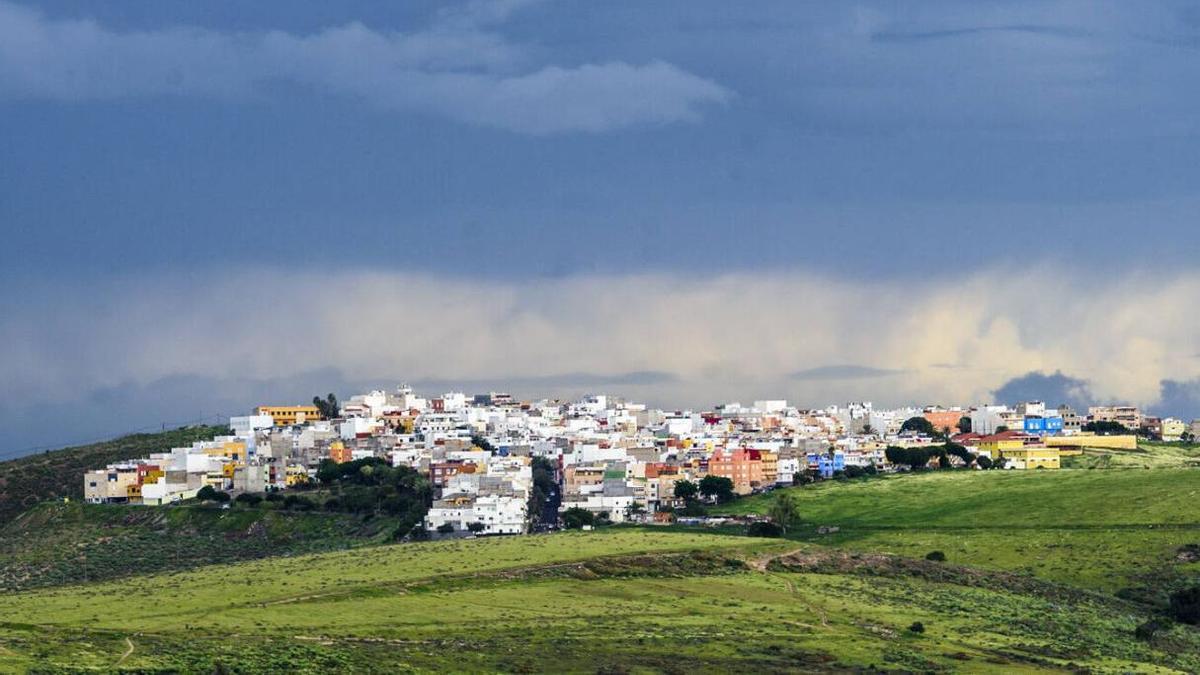 Vistas del barrio de Los Giles, en Las Palmas de Gran Canaria