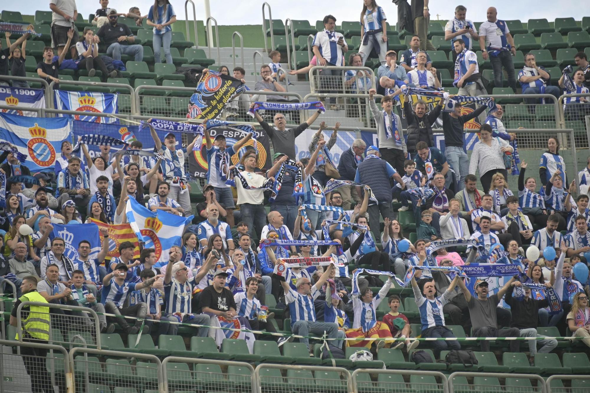 Las mejores imágenes del partido Elche CF - RCD Espanyol
