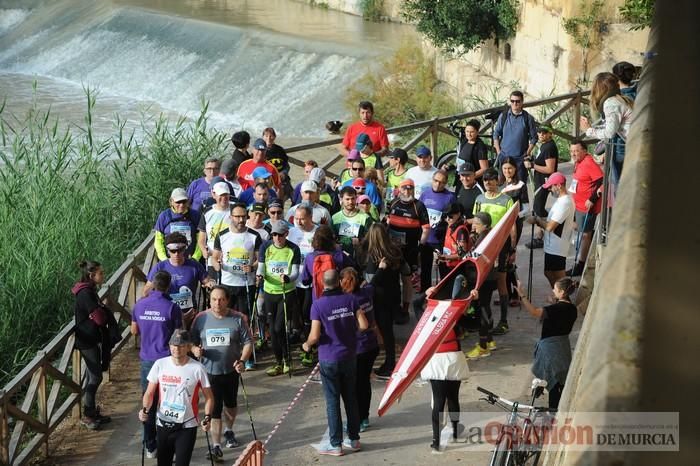 Marcha nórdica junto al Segura